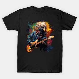 Vulture Playing Guitar T-Shirt